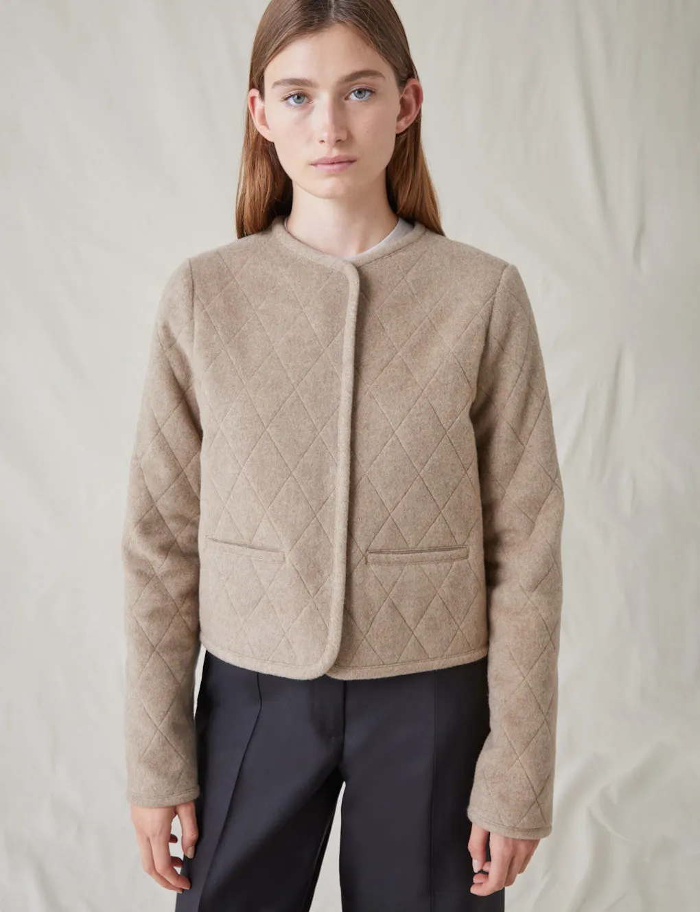 The Cashmere Quilted Jacket