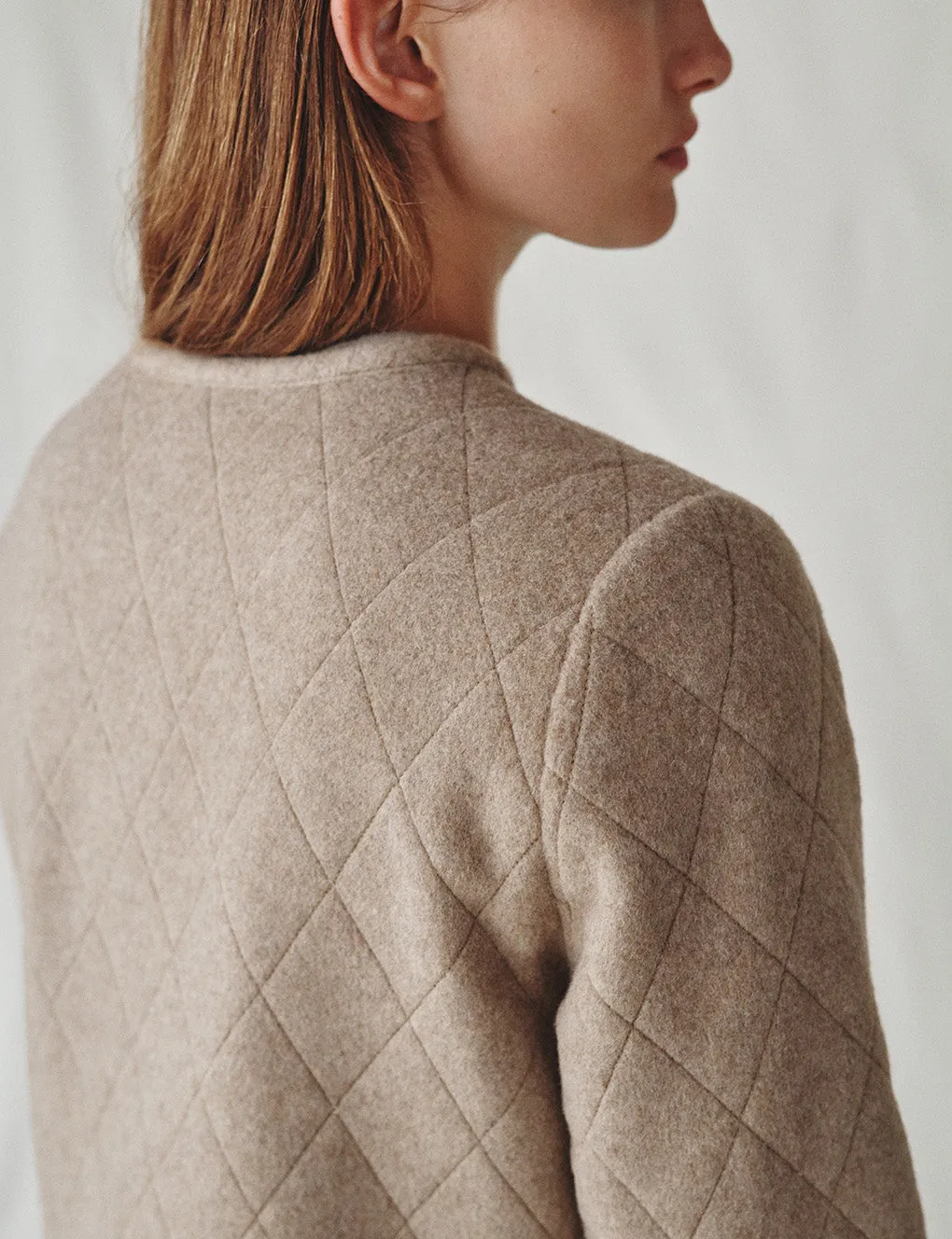 The Cashmere Quilted Jacket