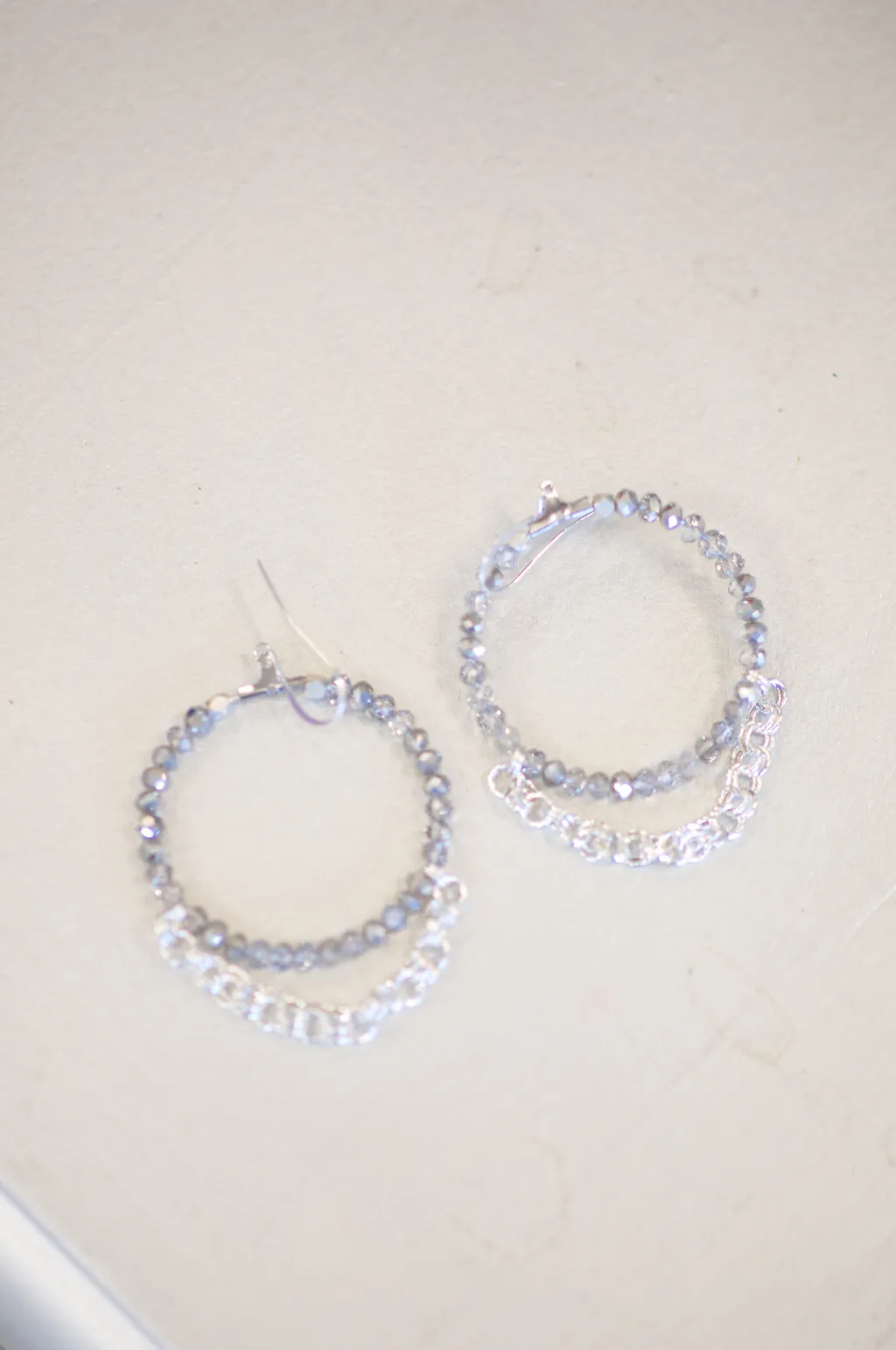 The Holly Hoop Earrings by Annie Claire Designs