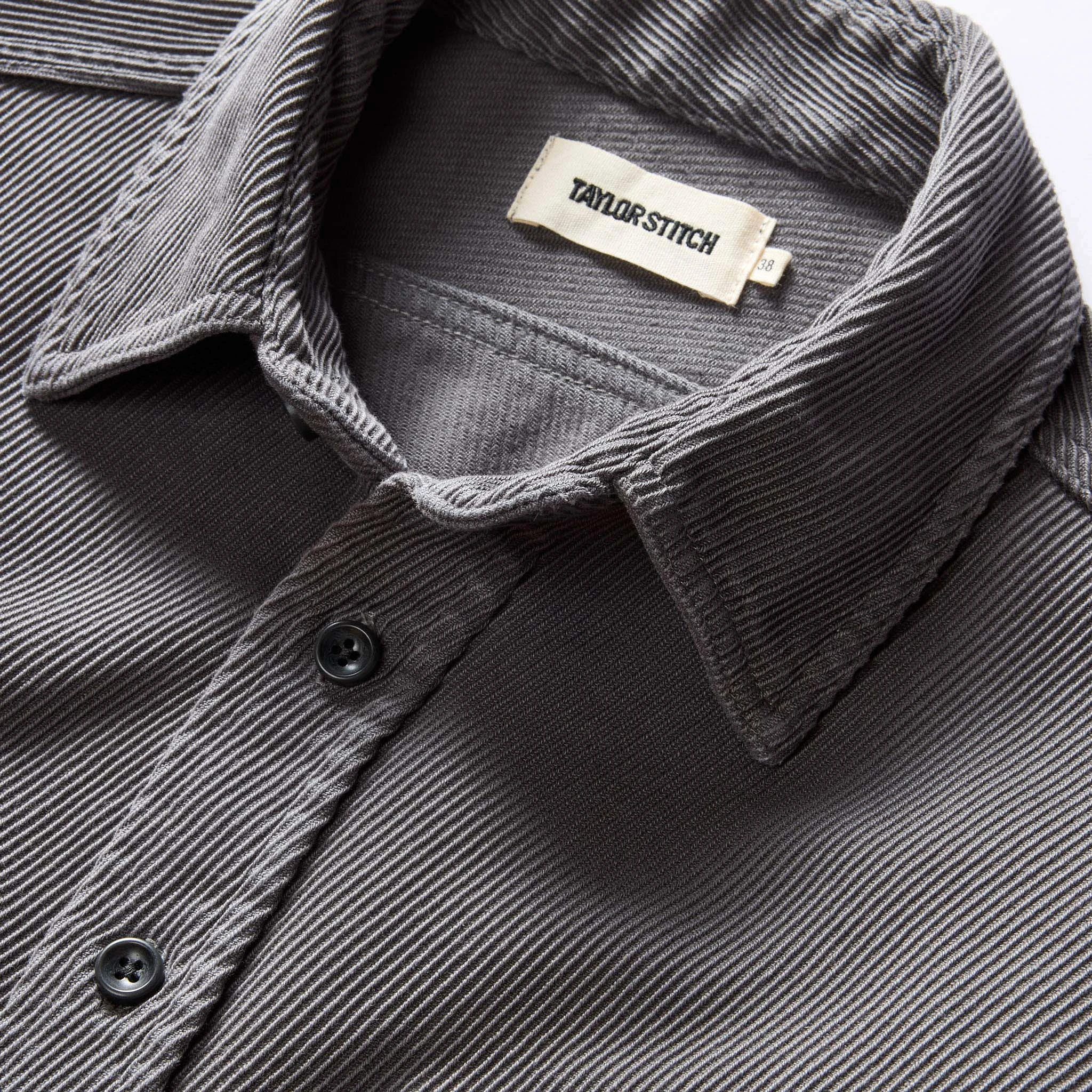 The Ledge Shirt in Shale Twill