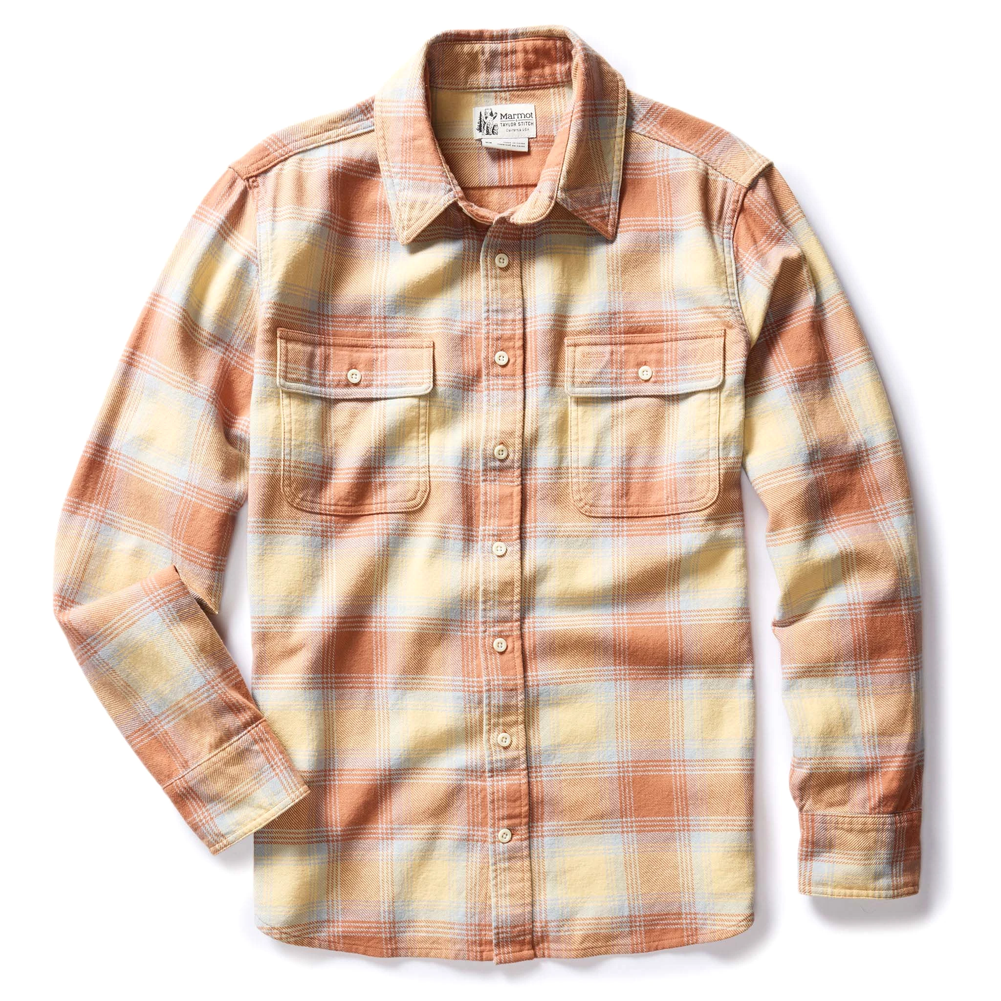 The Ledge Shirt in Sunrise Plaid