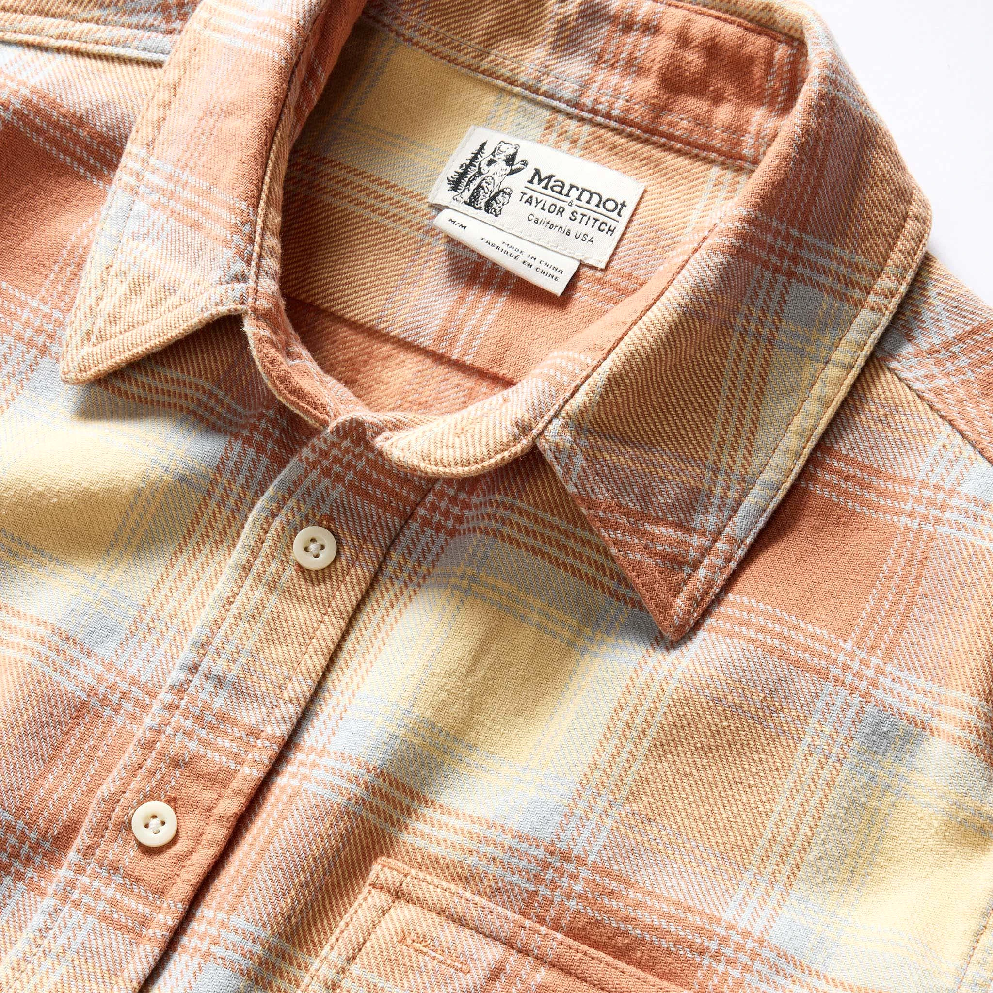 The Ledge Shirt in Sunrise Plaid