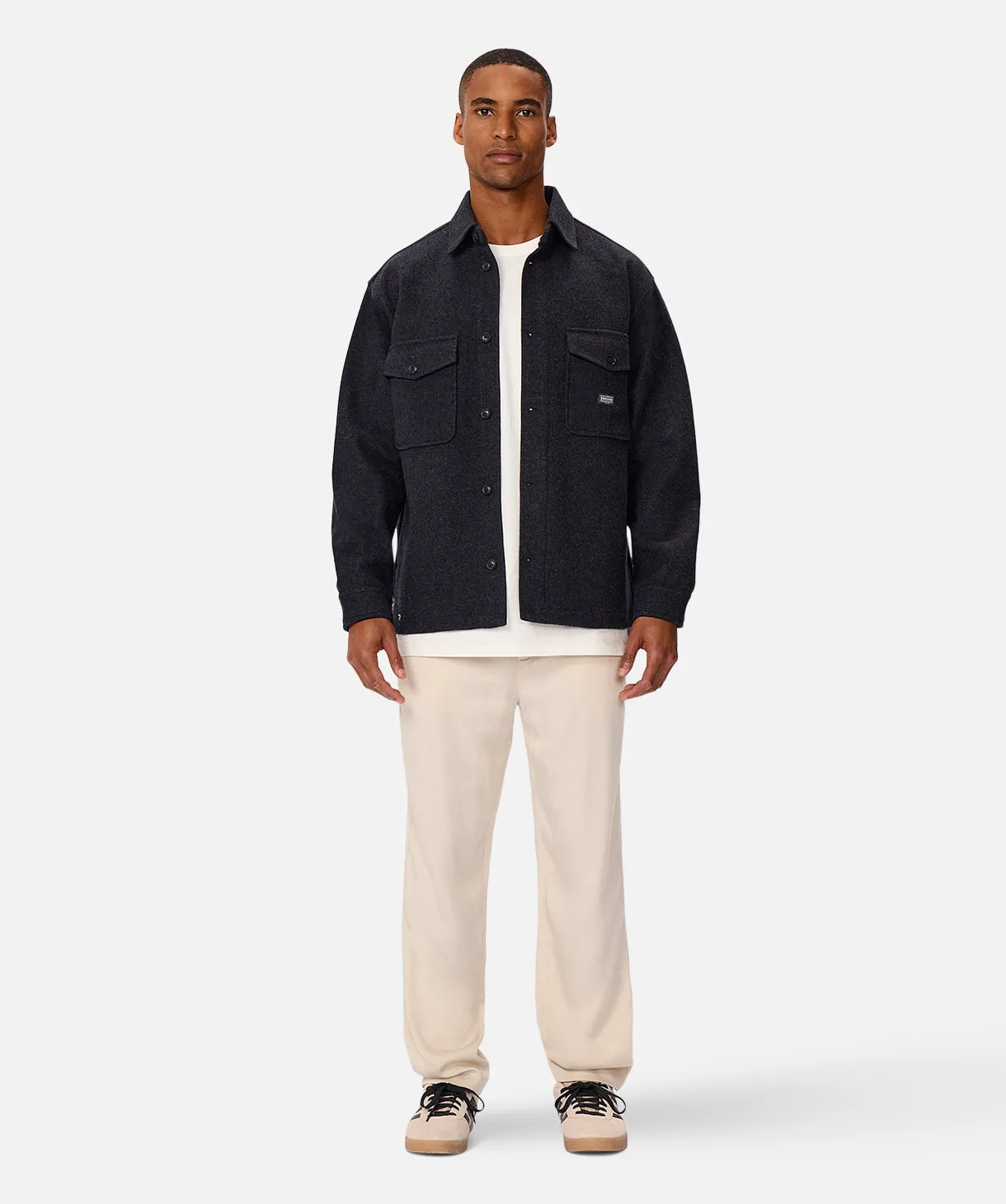 The New Coleman Jacket - Dark Navy Melange