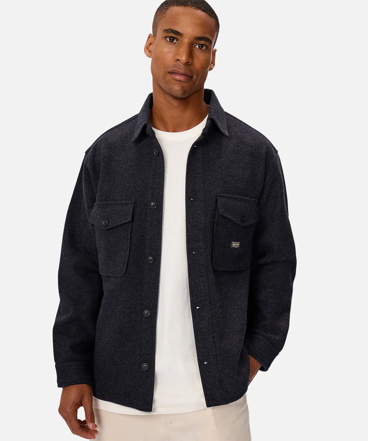 The New Coleman Jacket - Dark Navy Melange