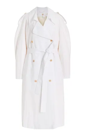 The Row Denver Cotton Poplin Trench Coat