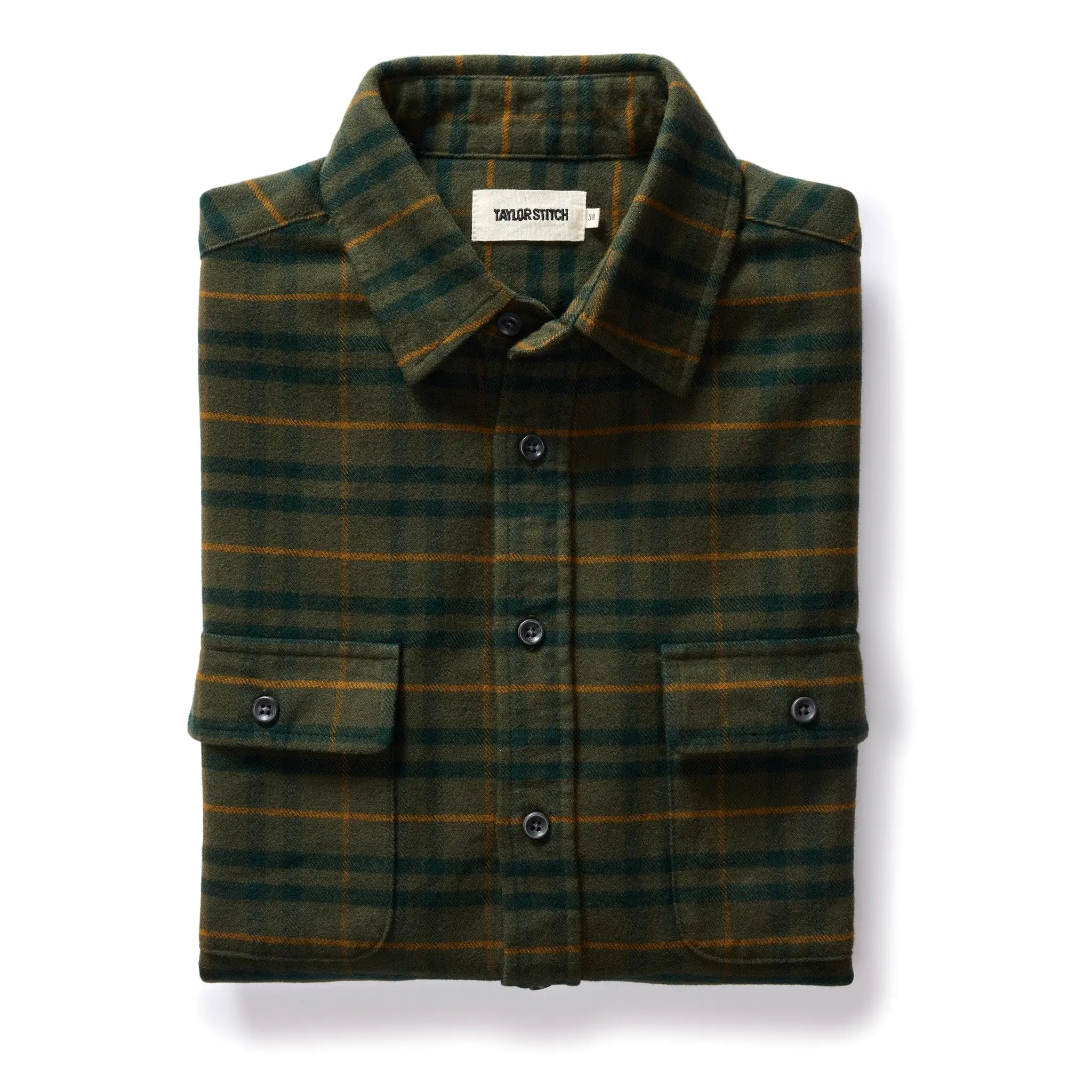 The Yosemite Shirt in Dark Forest Plaid