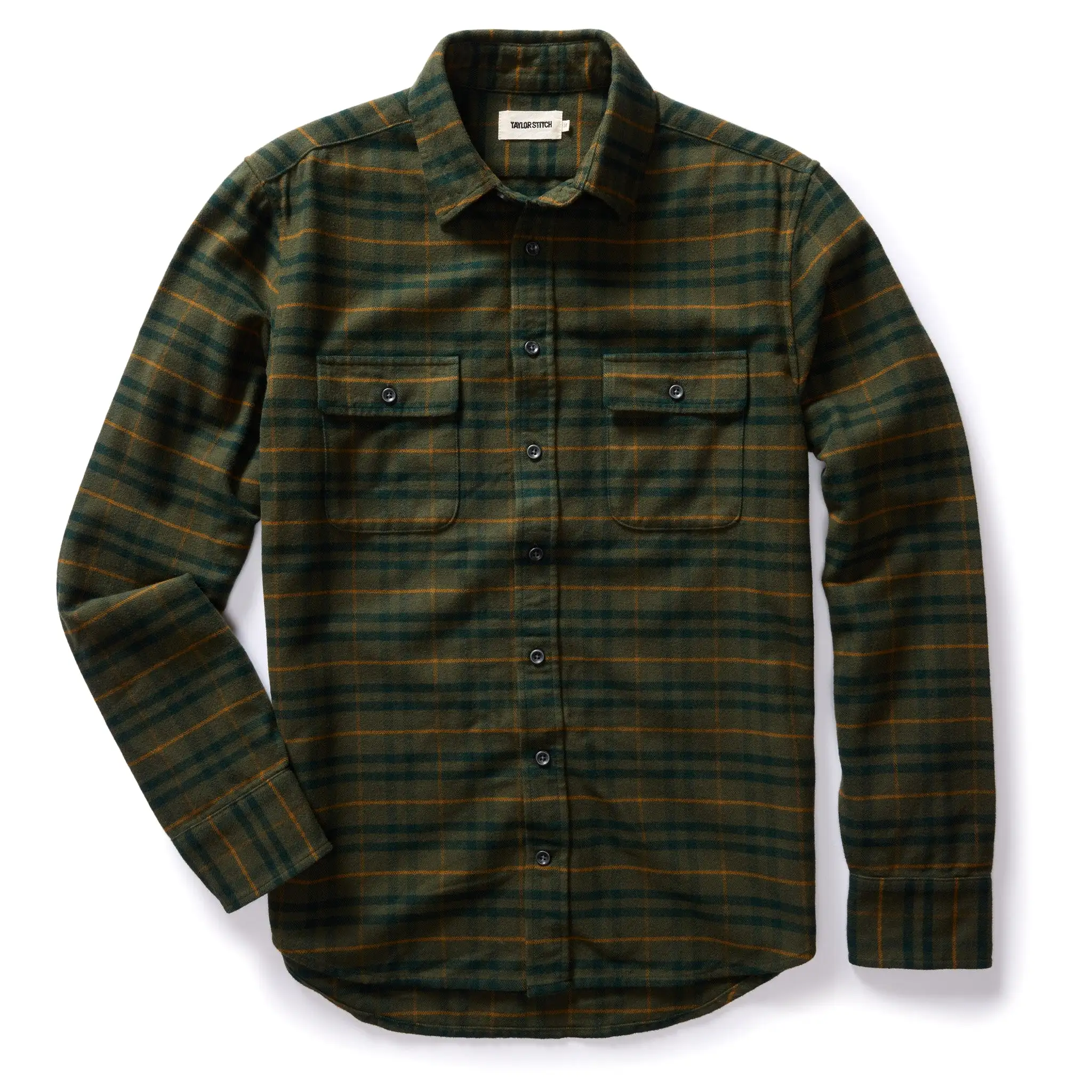 The Yosemite Shirt in Dark Forest Plaid