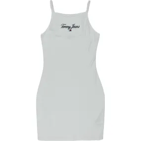 Tommy Jeans White Strappy Dress