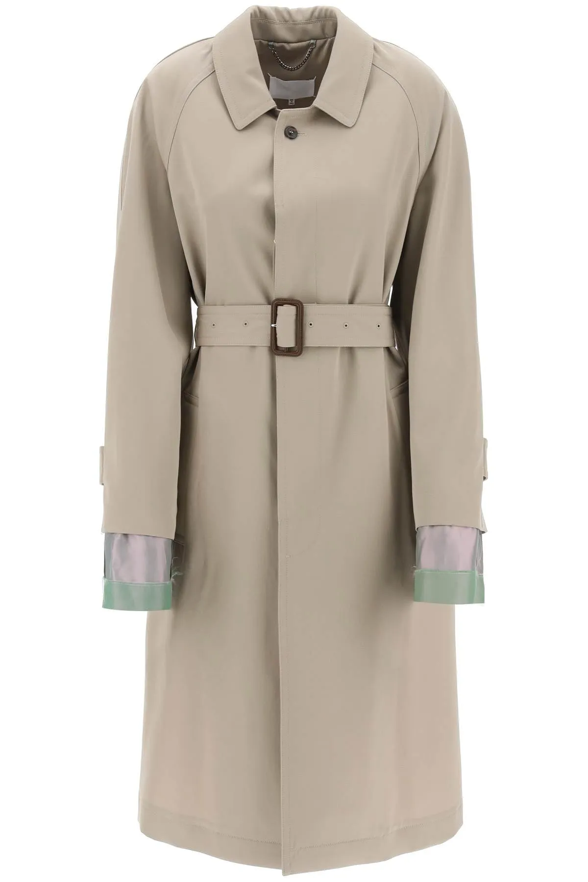 TRENCH COAT WITH DISCREET