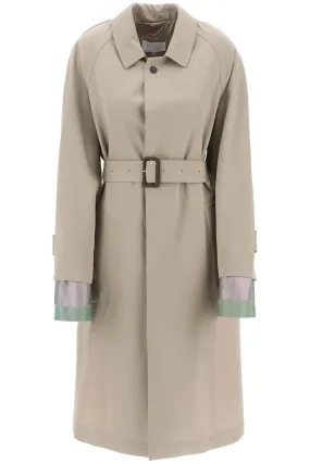 TRENCH COAT WITH DISCREET