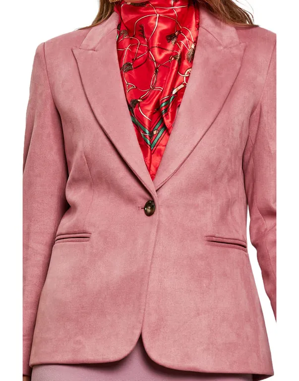 Women Coat Pink Color