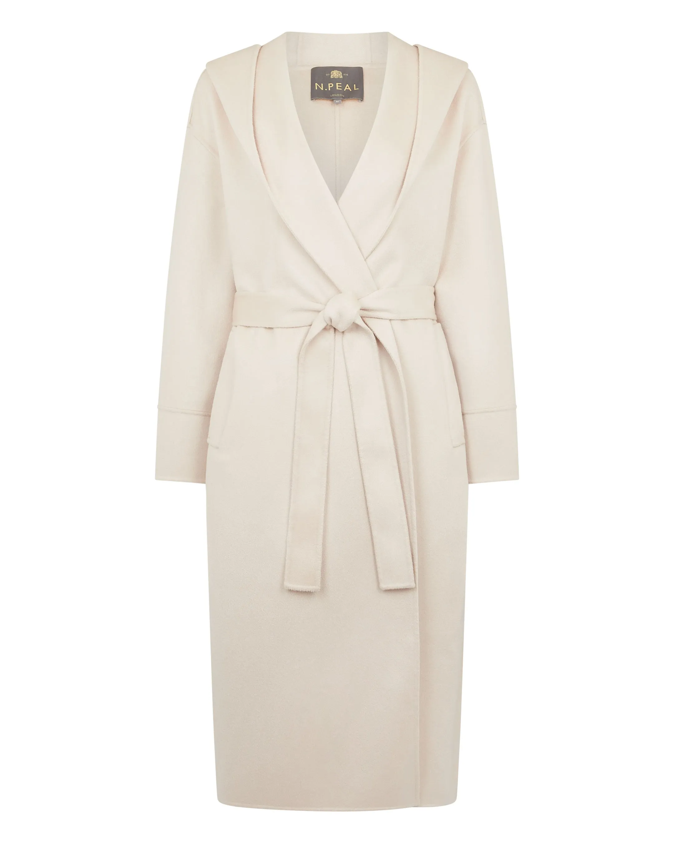 Women's Cashmere Robe Coat Cream