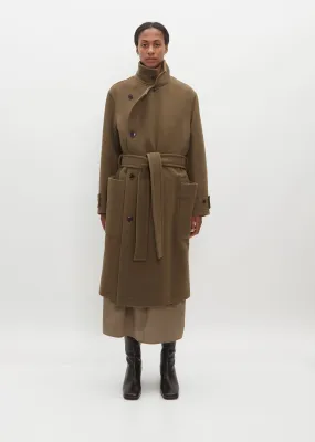 Wrap Wool Coat